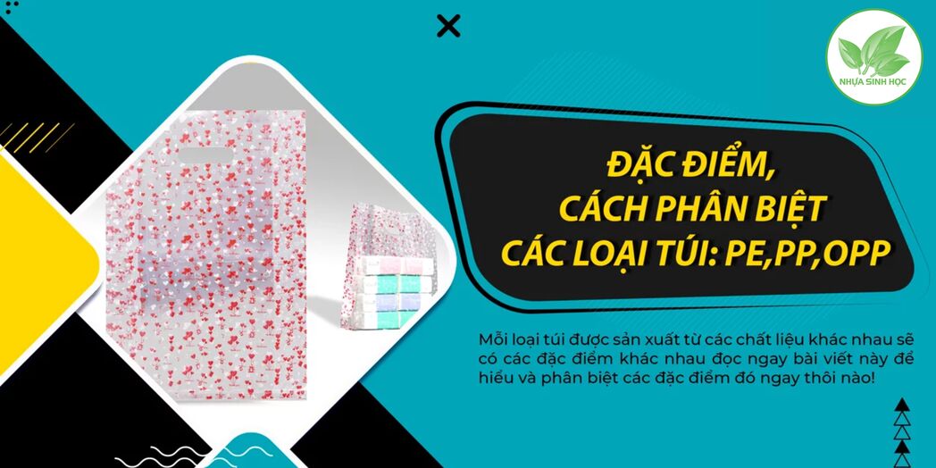 Đặc điểm và cách phân biệt các loại túi PE PP và OPP