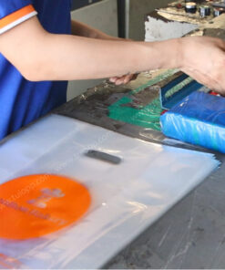 Túi hột xoài PP trong in logo