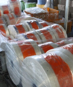 Túi hột xoài PP trong in logo