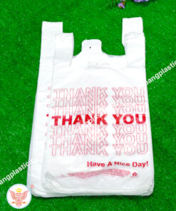 Túi Nhựa Thank you Đỏ