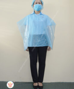 Áo choàng salon tóc dùng một lần